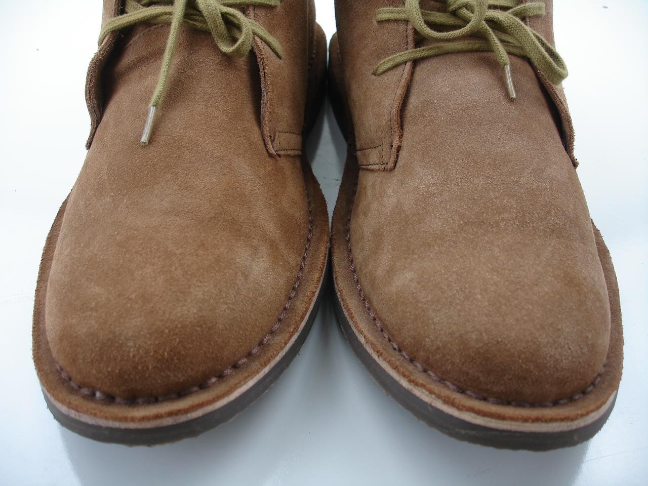 Men's 11 M AEO American Eagle AE Brown Suede Leather Ankle Chukka Boots Lace-Up image 7