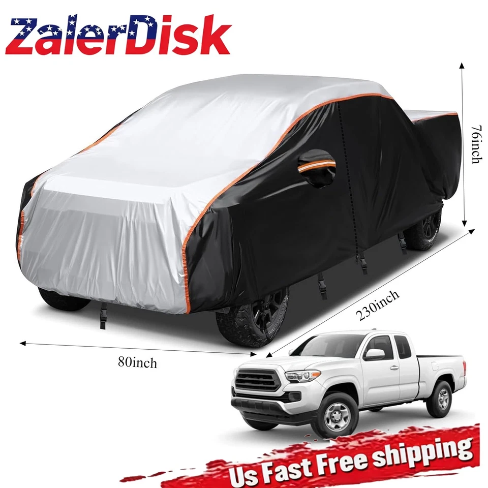 For Chevy C1500 Pickup Truck Car Cover Waterproof Snow UV All Weather Protector - Image 3 of 4