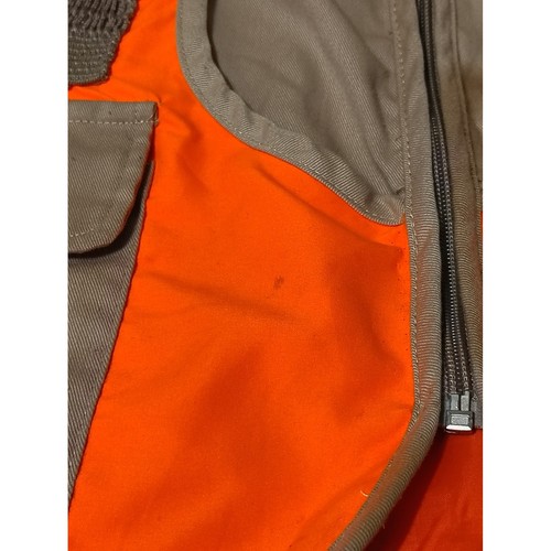Northwest Territory Herren Jagd Weste Blaze Orange Khaki Shell Loops Medium - Bild 3 von 8