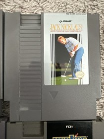 NES Games lot Monopoly, Robocop, Trojan, Hydlide, Mickey MouseCapde, Jack Golf