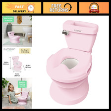 Potty Training Toilet for Infants, Lifelike Flushing Sound, Ages 18 Months 
