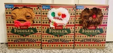 Zuru Fuggler Festive Fuggs Christmas 9” Plush Doll Set of 3