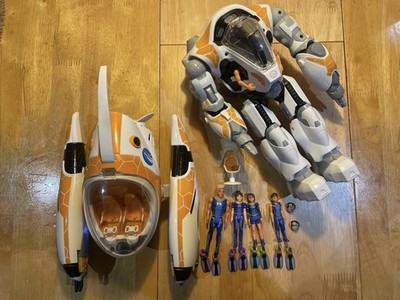 Ultra Rare The Deep Nekton Family Figuren Fahrzeug Roboter Ritter & U-Boot Rover