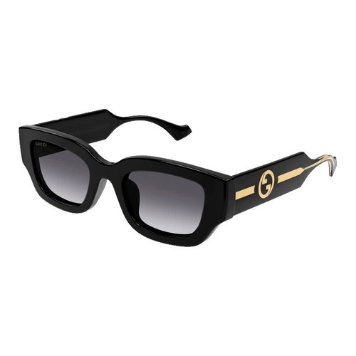 Versace 0VE4395 59MM Black Geometric Gold Trim Oversized  display picture 3