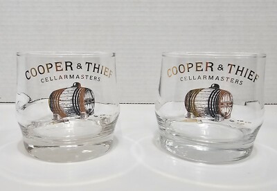 Cooper & Thief Cellarmasters Rocks Lowball Glasses Set Of 2 Pre Owned 