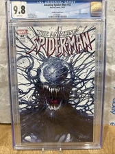 Marvel Comics Amazing Spider-man #32 (2023) Lucio Parrillo Variant Cover CGC 9.8