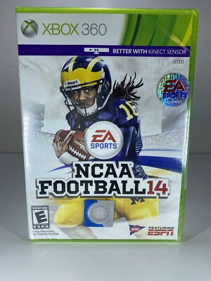 NCAA Football 14 (Xbox 360, 2013) Rare New Factory Sealed