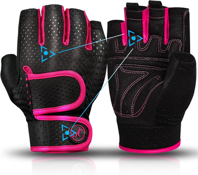 Workout Gloves Padded Weight Lifting Gloves for Men/Women, [3MM Gel] Fingerless 