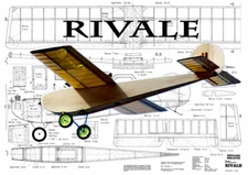 Rivale Sport Model 30" WS RC Airplane Laser Cut Balsa Short Kit