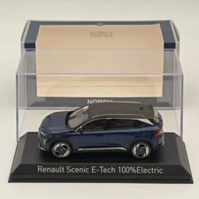Norev 1/43 Renault Scenic E-Tech 100% Electric 2024 Midnight Blue Diecast Model