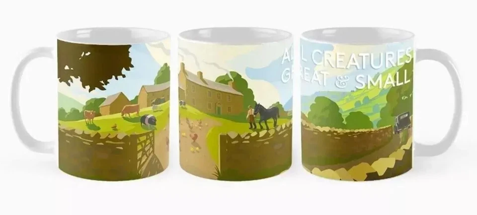 The Skeldale House Coffee Mug, All Creatures Great And Small