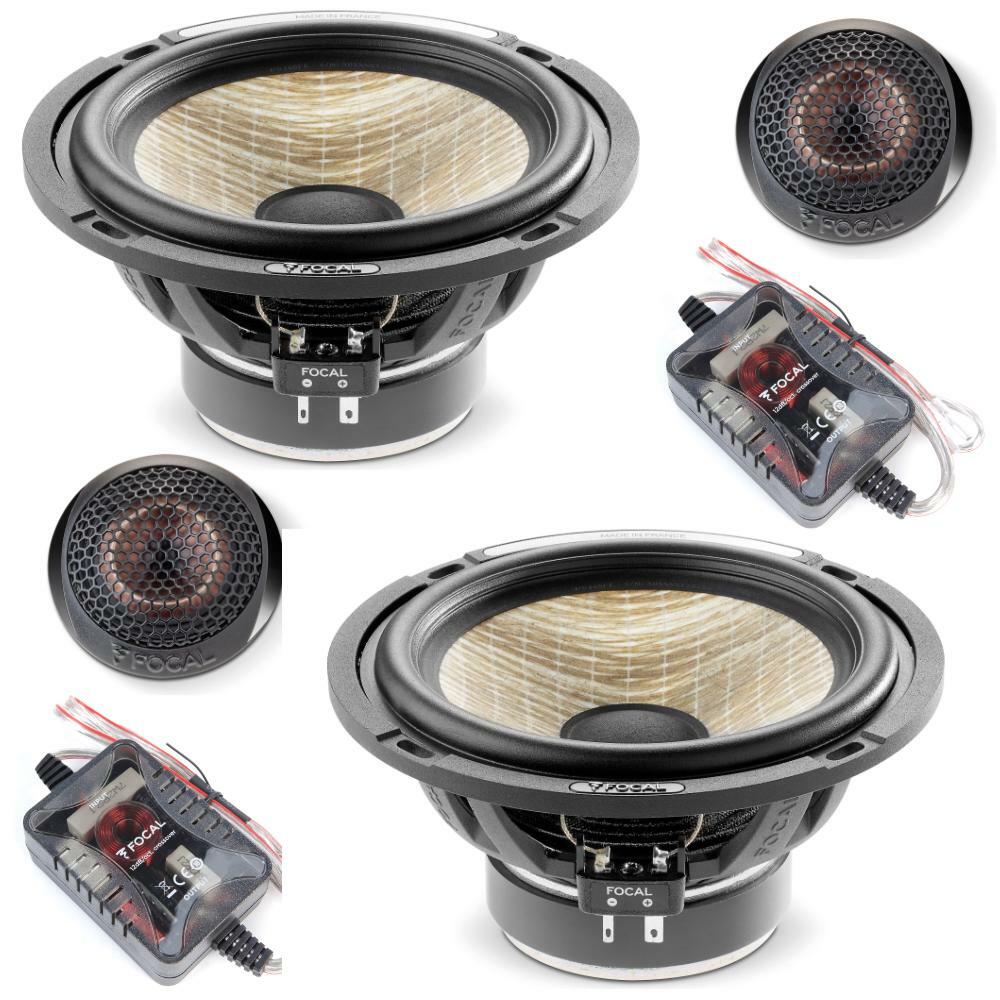 Focal PS165FE Flax Evo Series 2 Way 6.5"" Car Door Component Speakers 70w RMS