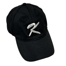 Black Logo Letter K Youth/Kids Hat Adjustable Ball Cap Baseball Sports