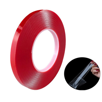 10m X 10mm Premium Heavy Duty Doppelseitig Acryl Klebeband, Transparent Doppelse