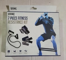 EDX by Endurance 7 Piece Resistance Kit, Navy