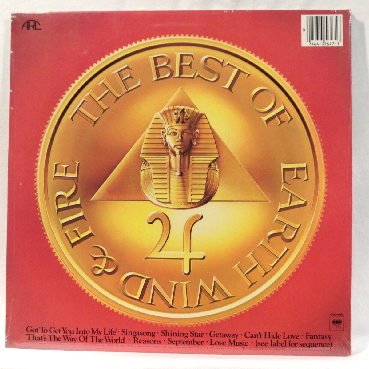 EARTH, WIND & FIRE ‎– Best Of Earth Wind & Fire Vo. 1 1979 US
