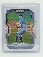 Nate Pearson 2021 Prizm Baseball - White Wave RC #181 - Toronto Blue Jays