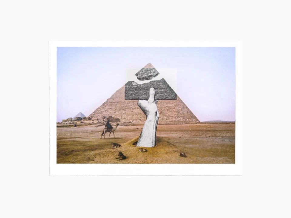 JR - Trompe l'oeil, Greetings from Giza, 21 octobre 2021, 6H01, Giza, Egypte, 20