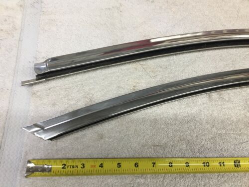 1957 Ford 2 Door Hardtop Quarter Window Roof Channels (L & R ) - Picture 2 of 12