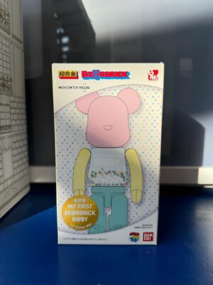 bearbrick 200% my first baby pink medicom Spielzeug