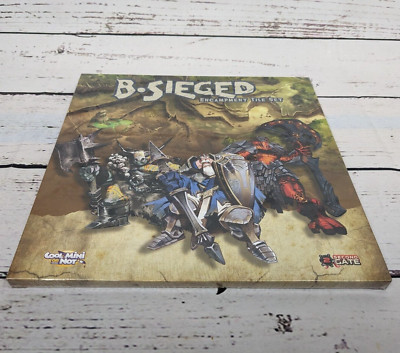 B-Sieged Encampment Tile Set CMON 2 Second Gate 2015 NIS Fantasy Miniatures Map