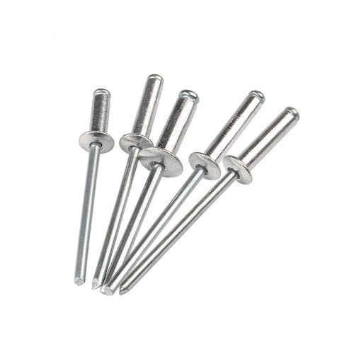 Standard Blindnieten Flachkopf Ø2,4 bis 6.4mm in Alu/Stahl Popnieten Nieten Niet - Bild 7 von 66