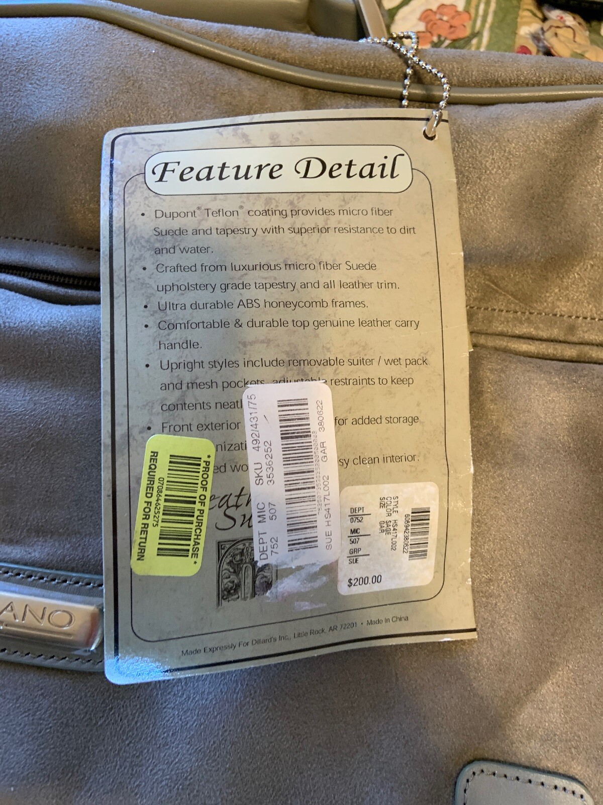 murano luggage dillards