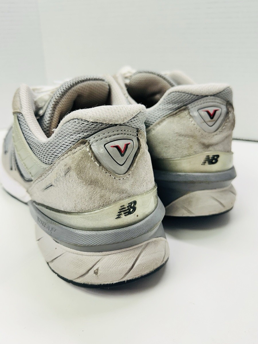 New Balance 990v5 Made in USA Men's SIZE 11 D White Castlerock