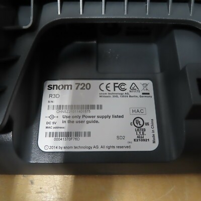 Snom 720 IP / Voip Telephone Business Phone System Desk Phone Gray Mint