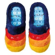 ALDI Ladies Gear Slippers - Multicolor Stripe