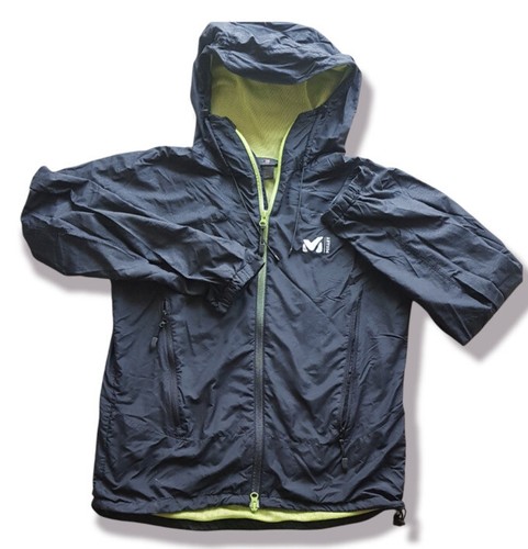 MILLET Mountain Experience Windbreaker Jacket Hood black Women Medium