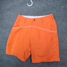 Guy Harvey Swim Trunks Mens 30 Orange Fishing Outdoor Pockets