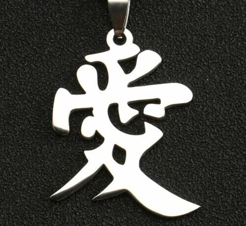 COLAR NARUTO Pingente Símbolo Gaara Love Kanji Sasuke Itachi Kunai Anime  Ninja