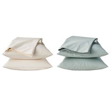 NEW Threshold Classic Percale Cases 100 Cotton 300 Thread count 2 Pillowcases