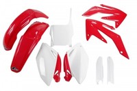 Set Plastics Motorradverkleidungen Honda Crf 250 R 2004 - 2005 Replik Ufo Plast