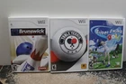 Nintendo Wii sports games-Super Swing Golf; Table Tennis; Brunswick Pro Bowling