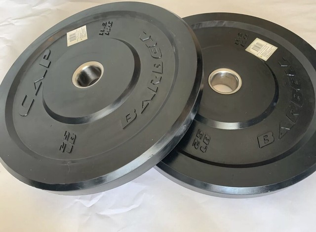 cap barbell bumper plate set