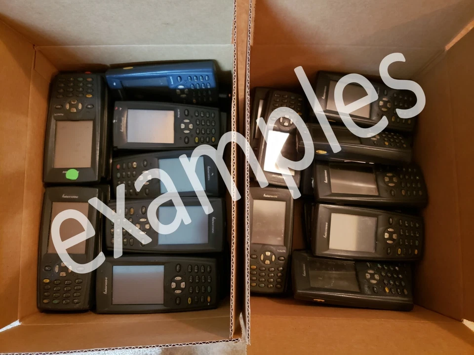 Лот из 5 Intermec 700 750B8300EN00N714 портативный компьютер сканер штрихкодов как есть - Изображение 4 из 4