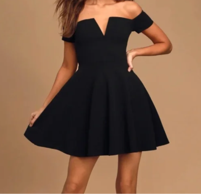 open lace back dress Un Deux Trois Fit and Flare Party Dress in Longer Length in Light Pink at Nordstrom, Size 14 main image 0