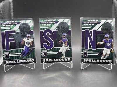 2023 Panini Donruss Elite Justin Jefferson Spellbound Lot