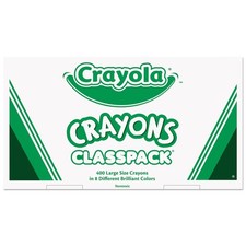 Crayola 528038 Classpack Crayons - Large 400/Box New
