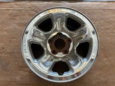 04-11 Dodge Ram 1500 Truck Steel Wheel Rim 17" OEM USED 2162B CHROME CLAD