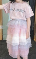 Girls, Skirt, Layered, Mesh, Tulle, Toddler, Summer, Tutu