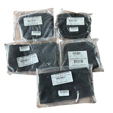 NEW Lot of 2 Military Knee Pads 3 Elbow Pads Inserts Size Regular-Long Black