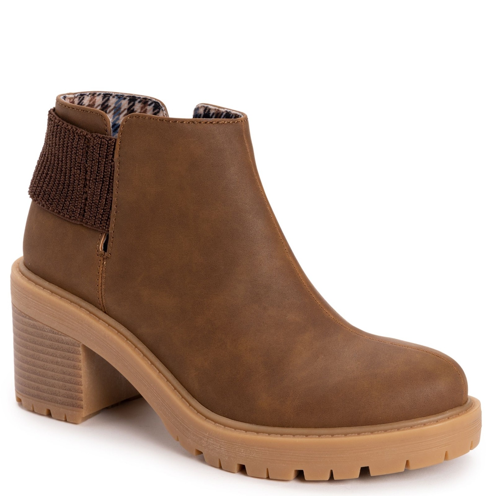 MUK LUKS Lucy Lula Boot Женские ботинки 8 BM US - коричневые 9790₽