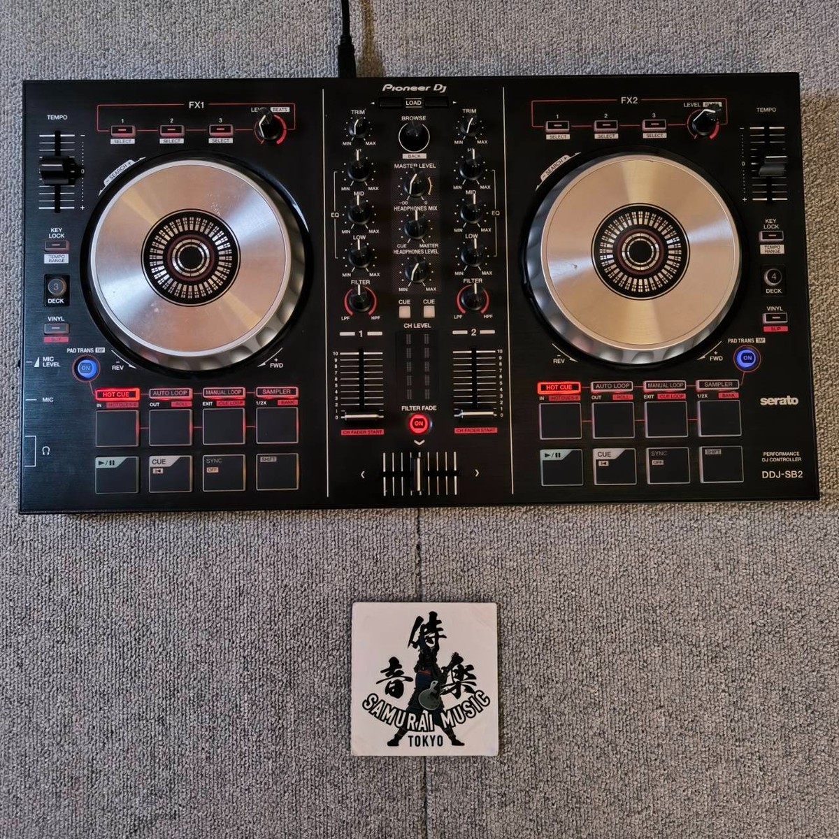 Pioneer DJ DDJ-SB2 DJコントローラー【ジャンク】 Pioneer DJ DDJ-SB2 2-Channel 2ch DJ Controller DDJSB2 With