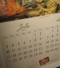 1949 Calendar Man Fishing, McKenzie River OR, Chevron Gas Station, Single Page — photo 8