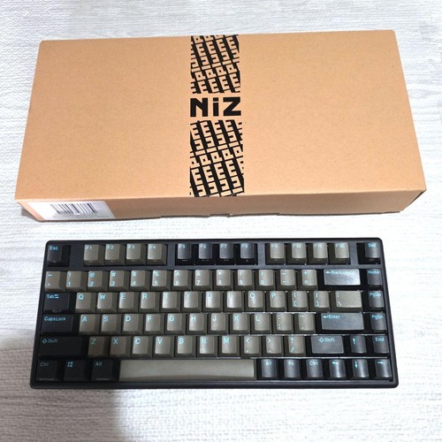 Niz Us Layout 84-Key Tenkeyless Keyboard Black Gray
