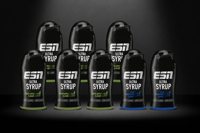 ESN Ultra Syrup - 6 x Green Apple + 2 x Blue Raspberry (8 x 65 ml Syrup) - 2027