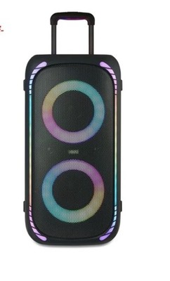 onn. 100094813 Bluetooth Wireless Speaker Multicolour LED Lighting
